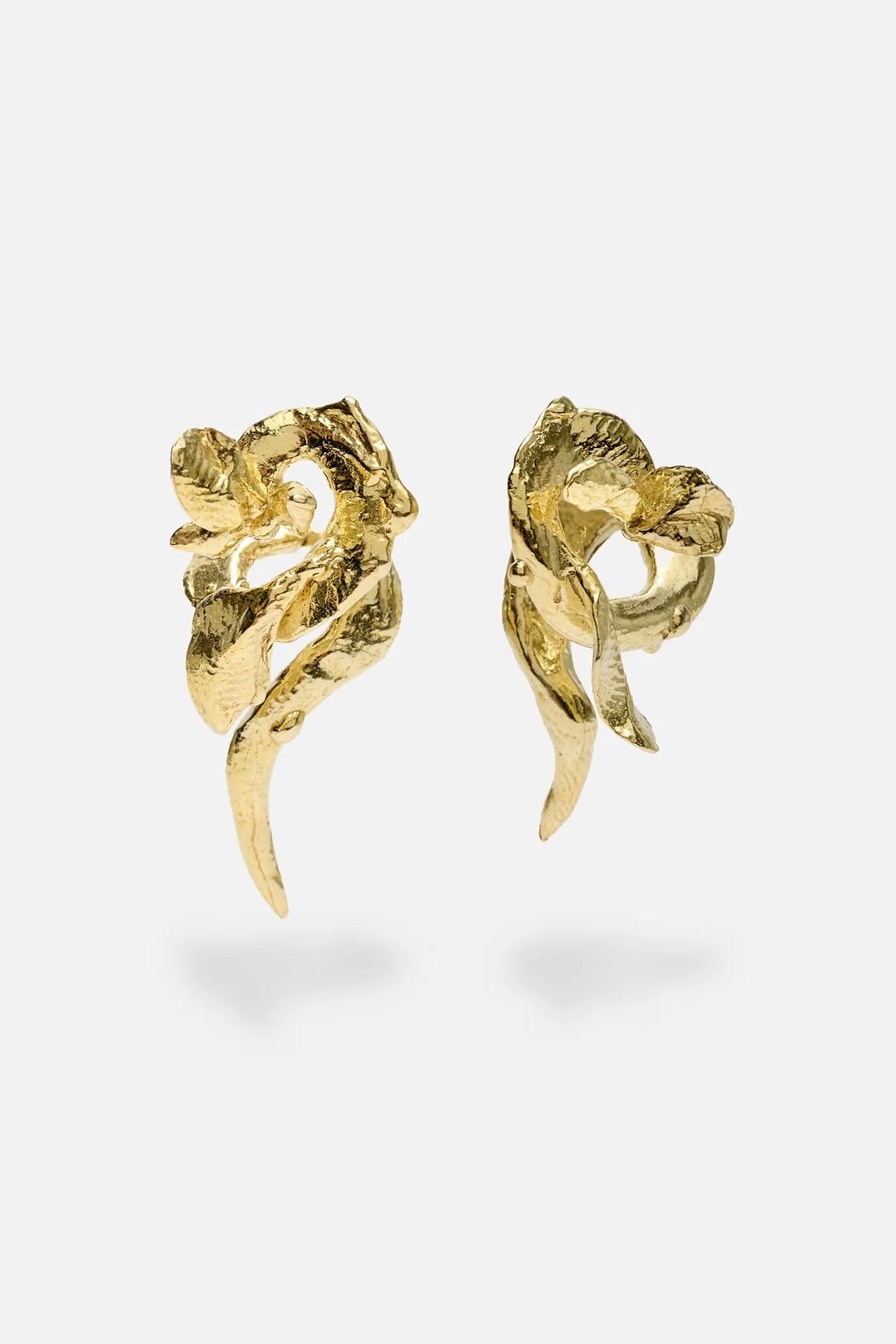 Ora C Serpenta Earrings / Brass