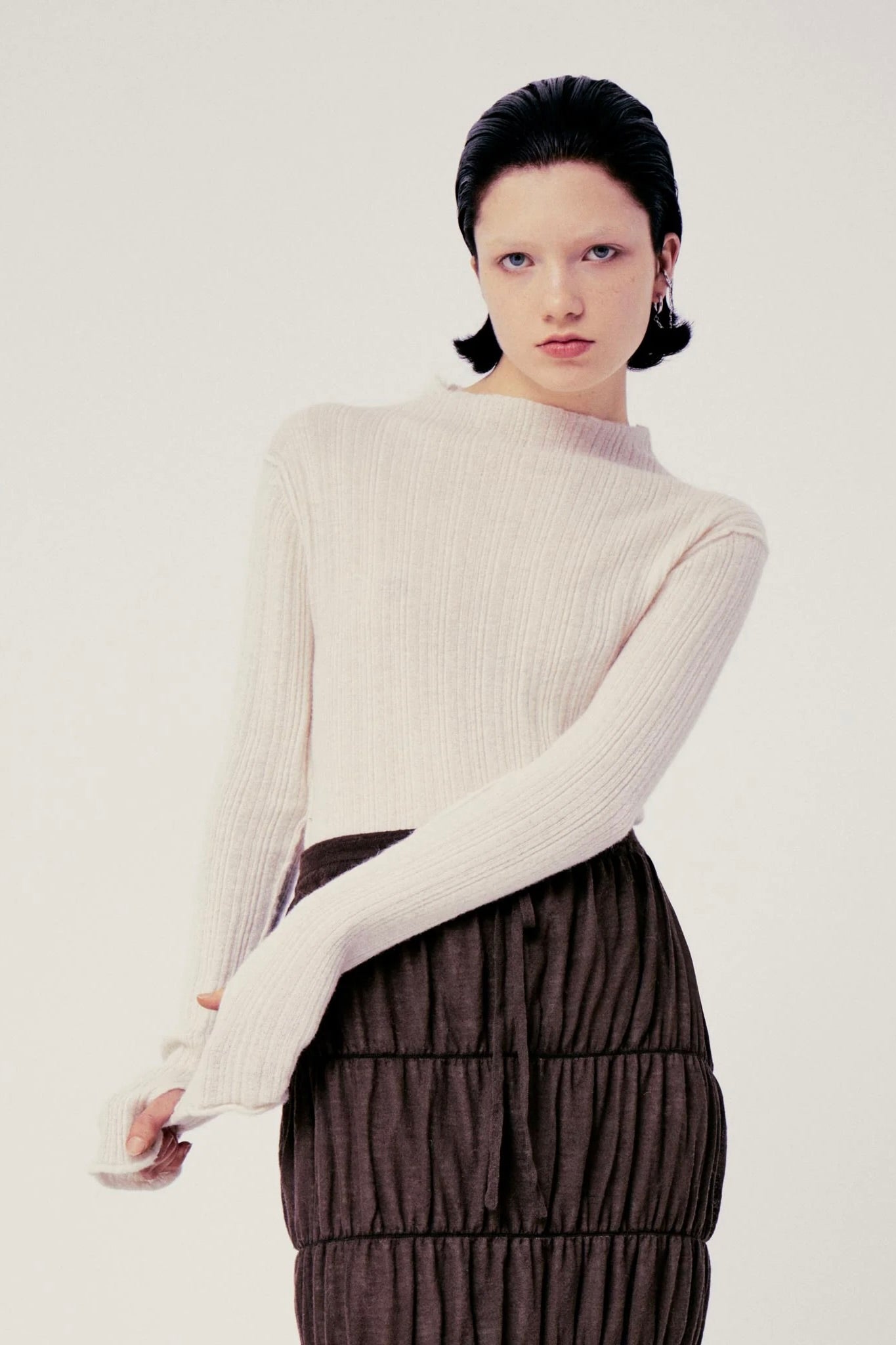 Rus Komorebi Sweater / Chalk