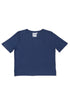 Jungmaven Silverlake Cropped Tee / Deep Indigo