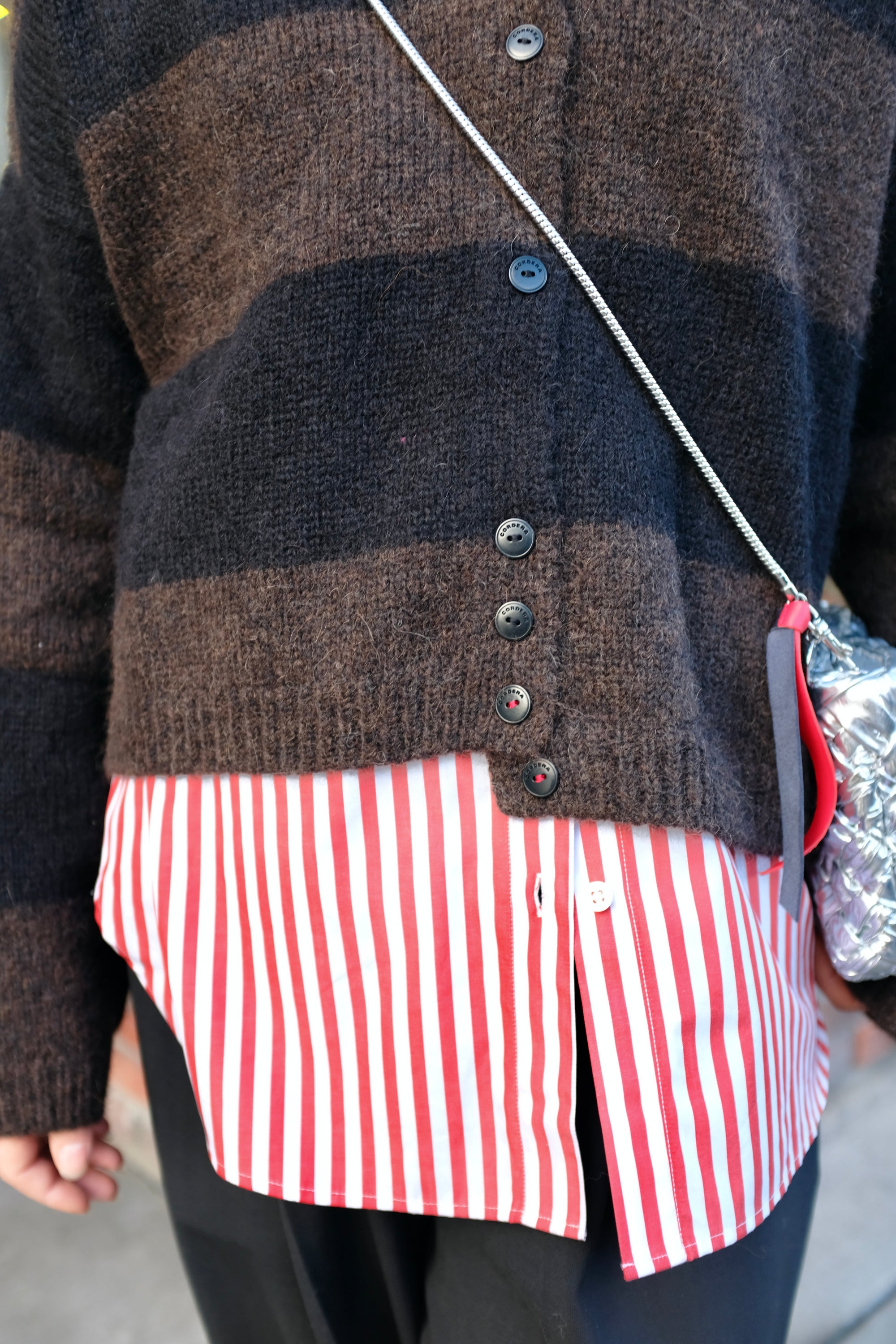 Cordera Baby Alpaca Cardigan / Bicolour