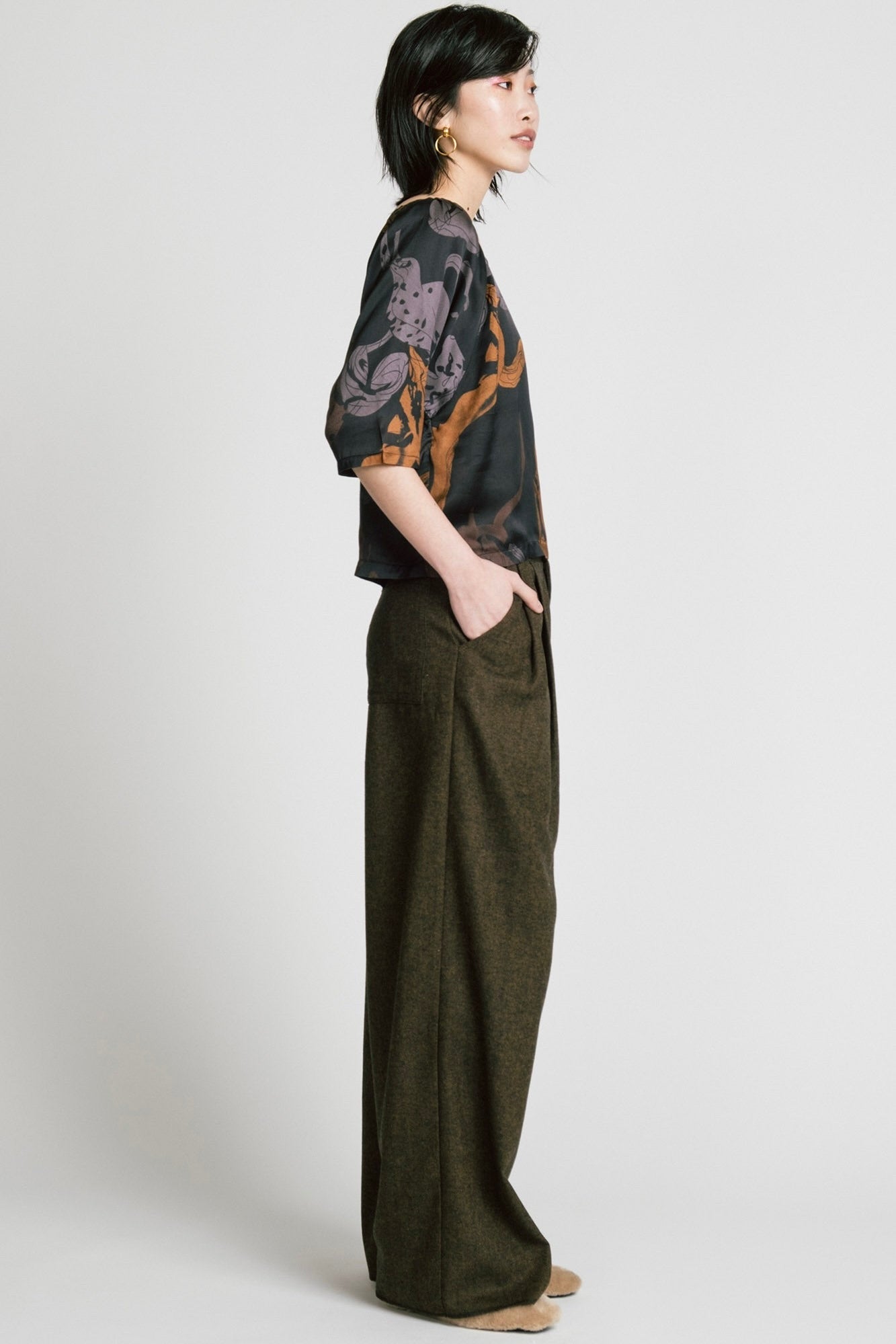 Allison Wonderland Flash Blouse / Horses
