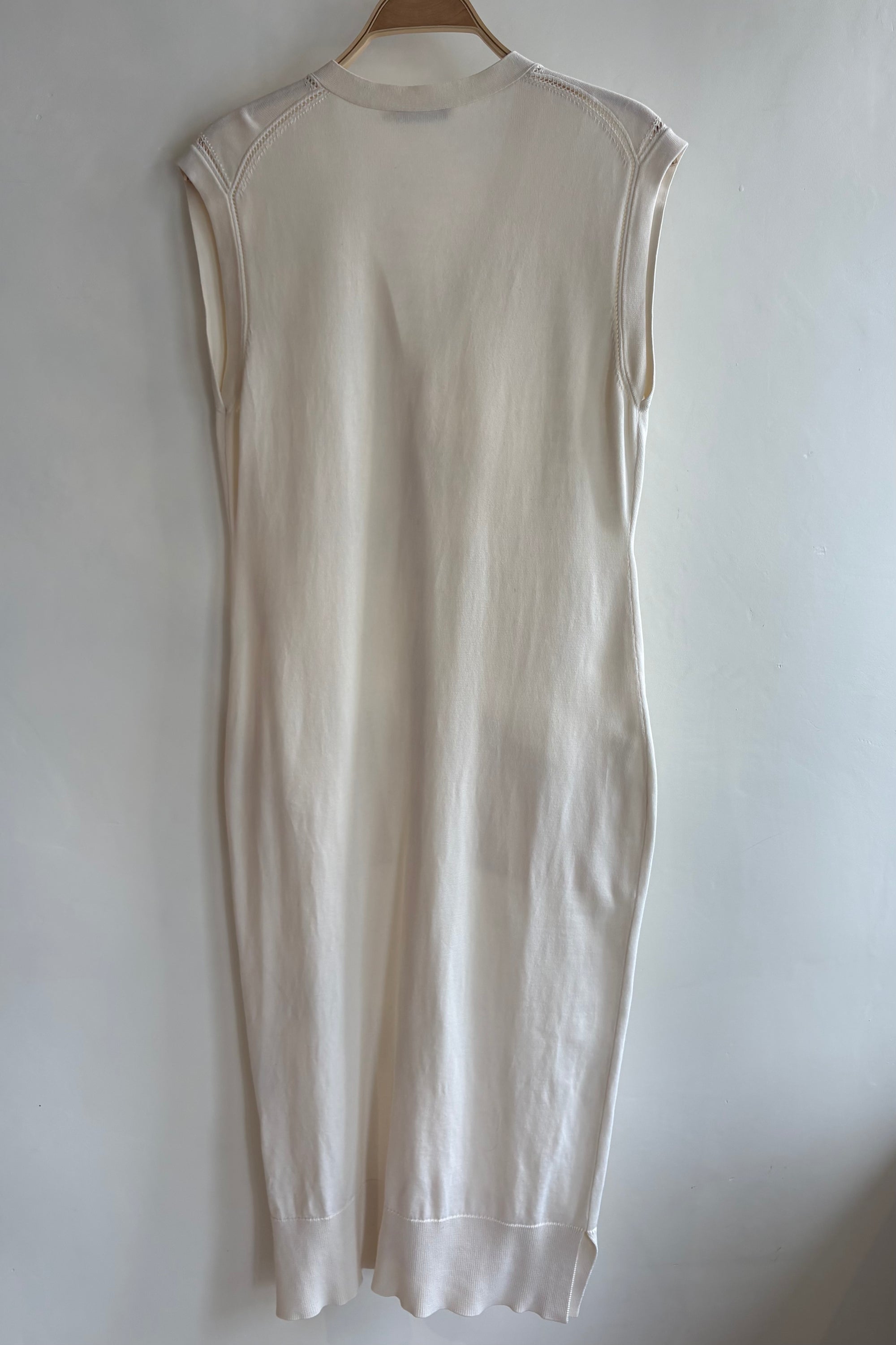 Pre-Loved / MM La Fleur Toula Pointelle Dress / Ivory / L