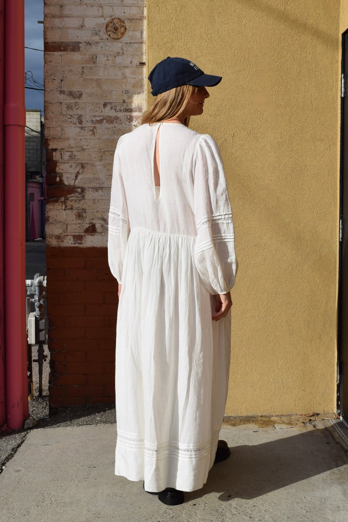 Skall Studio Velina Oversize Dress / Off White