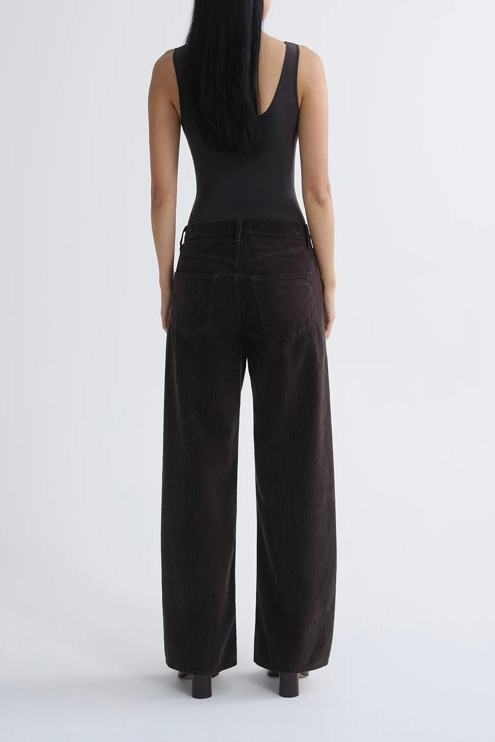 Agolde Tora Bodysuit / Carob