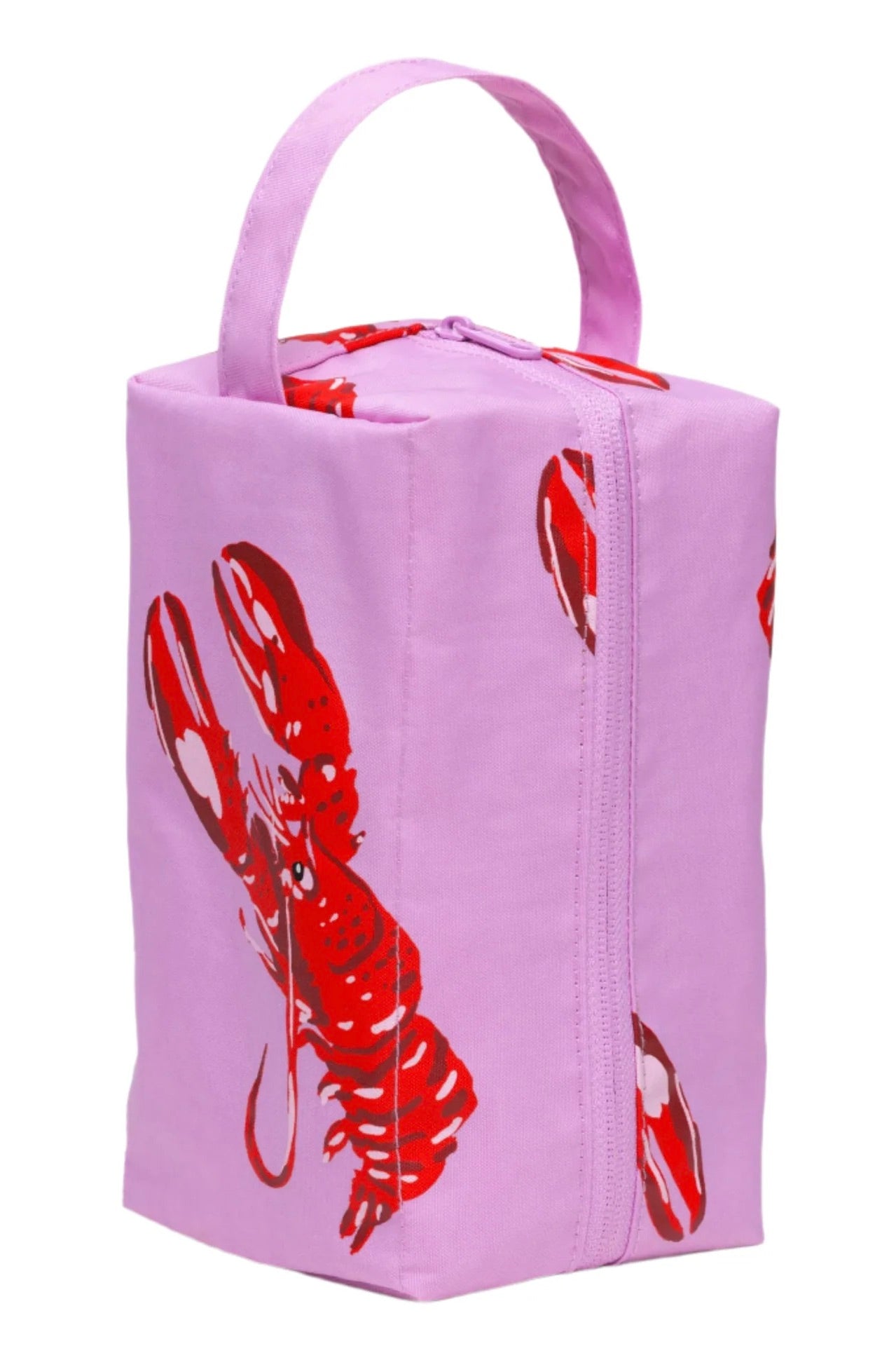 Baggu Dopp Kit / Pink Lobster
