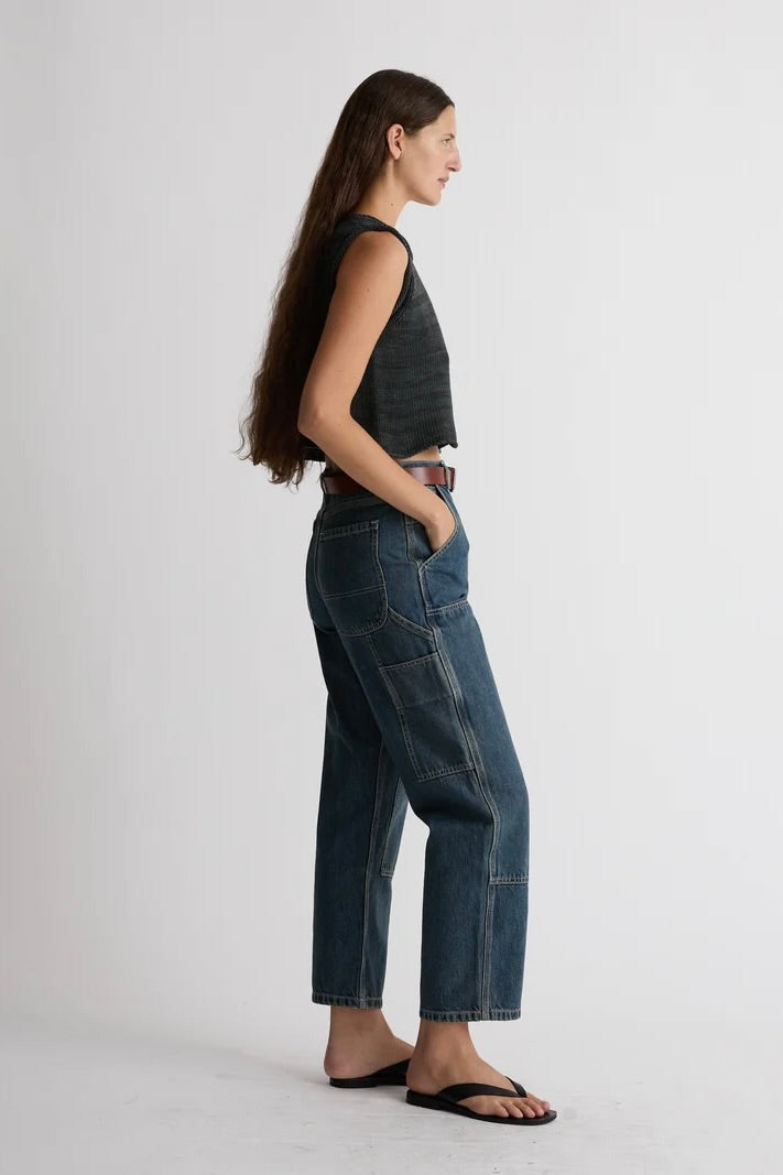 Shaina Mote Brisa Top / Painted Indigo