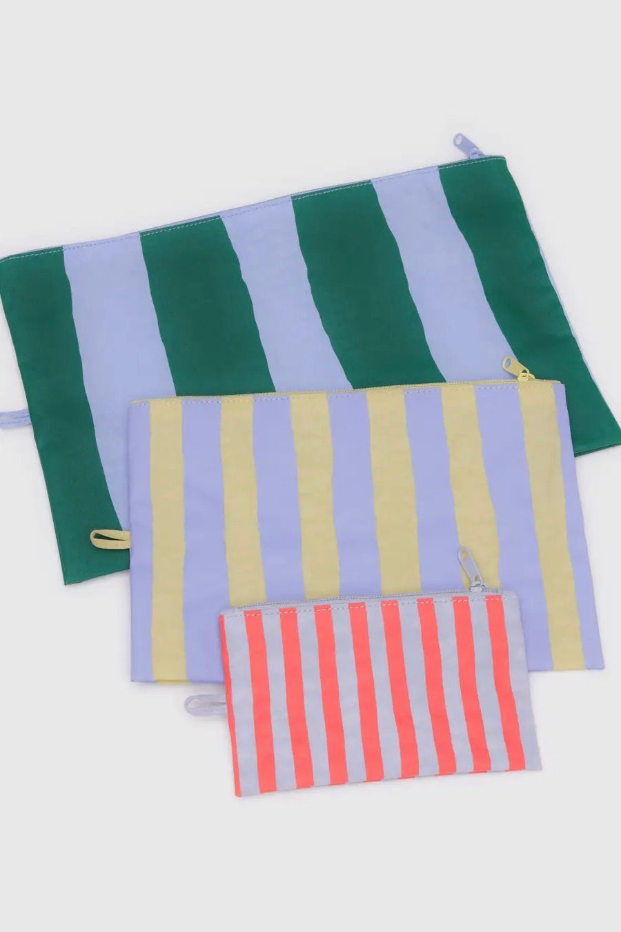 Baggu Go Pouch Set / Painted Stripe