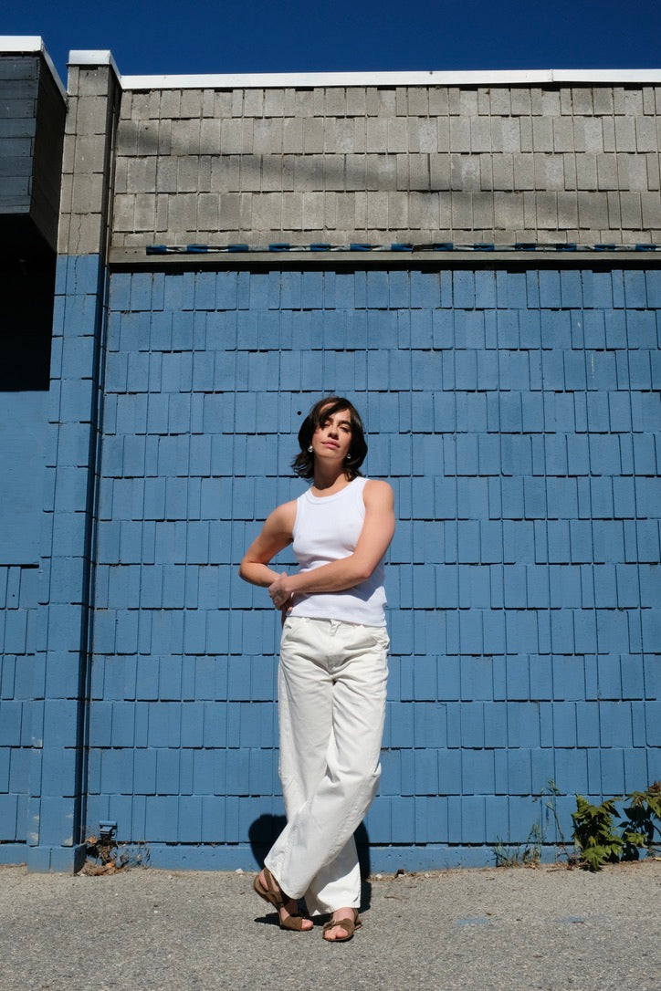 Citizens of Humanity Isabel Rib Tank / White