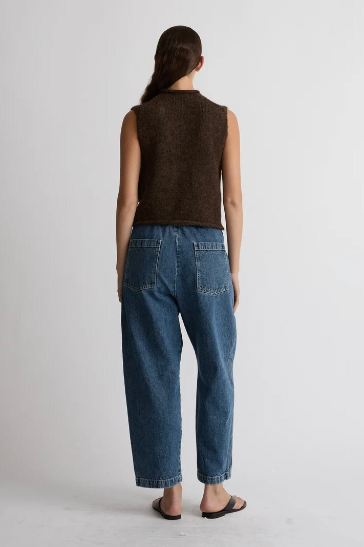 Shaina Mote Roll Vest / Mud