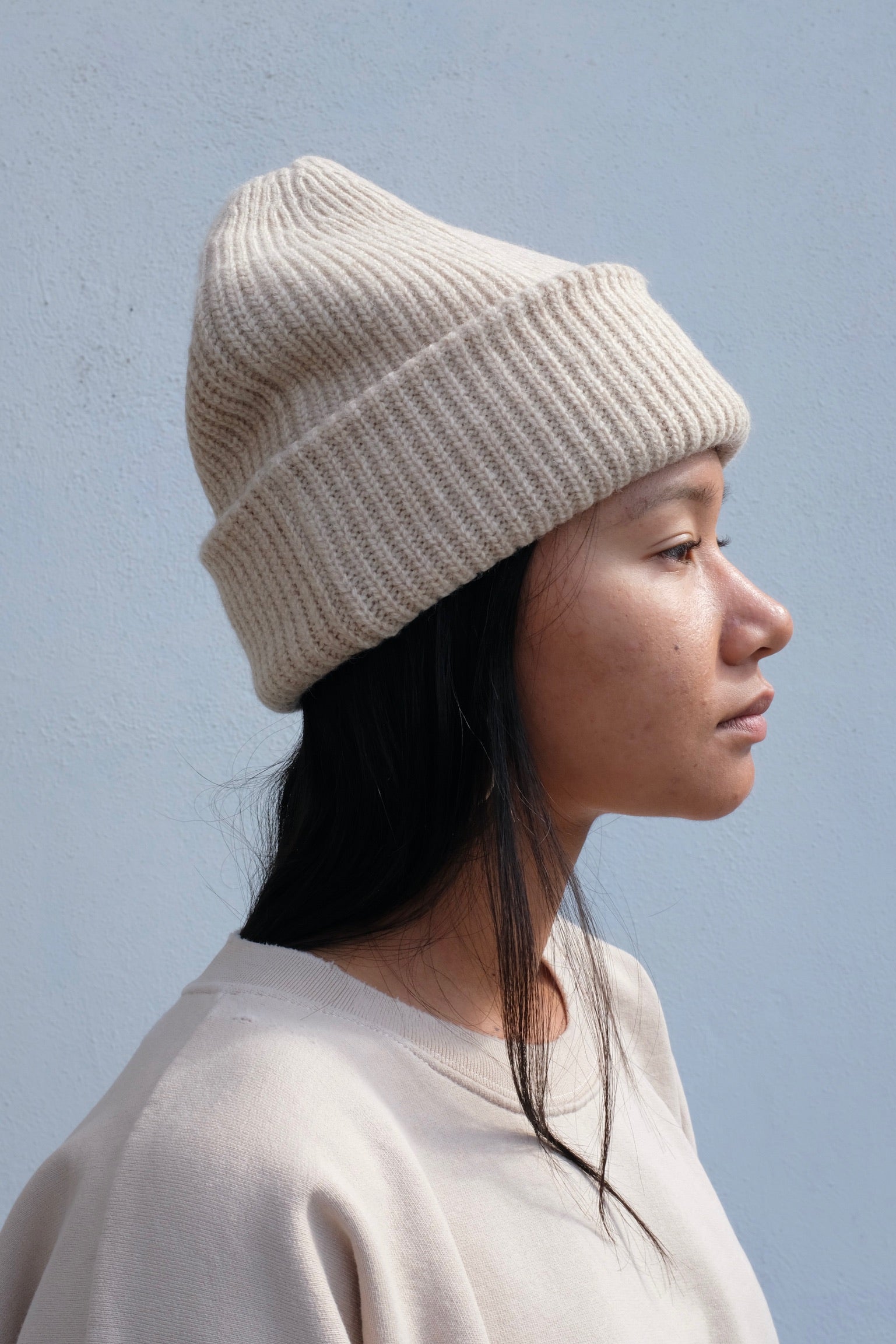 Szeki Signature Yak Beanie / Almond