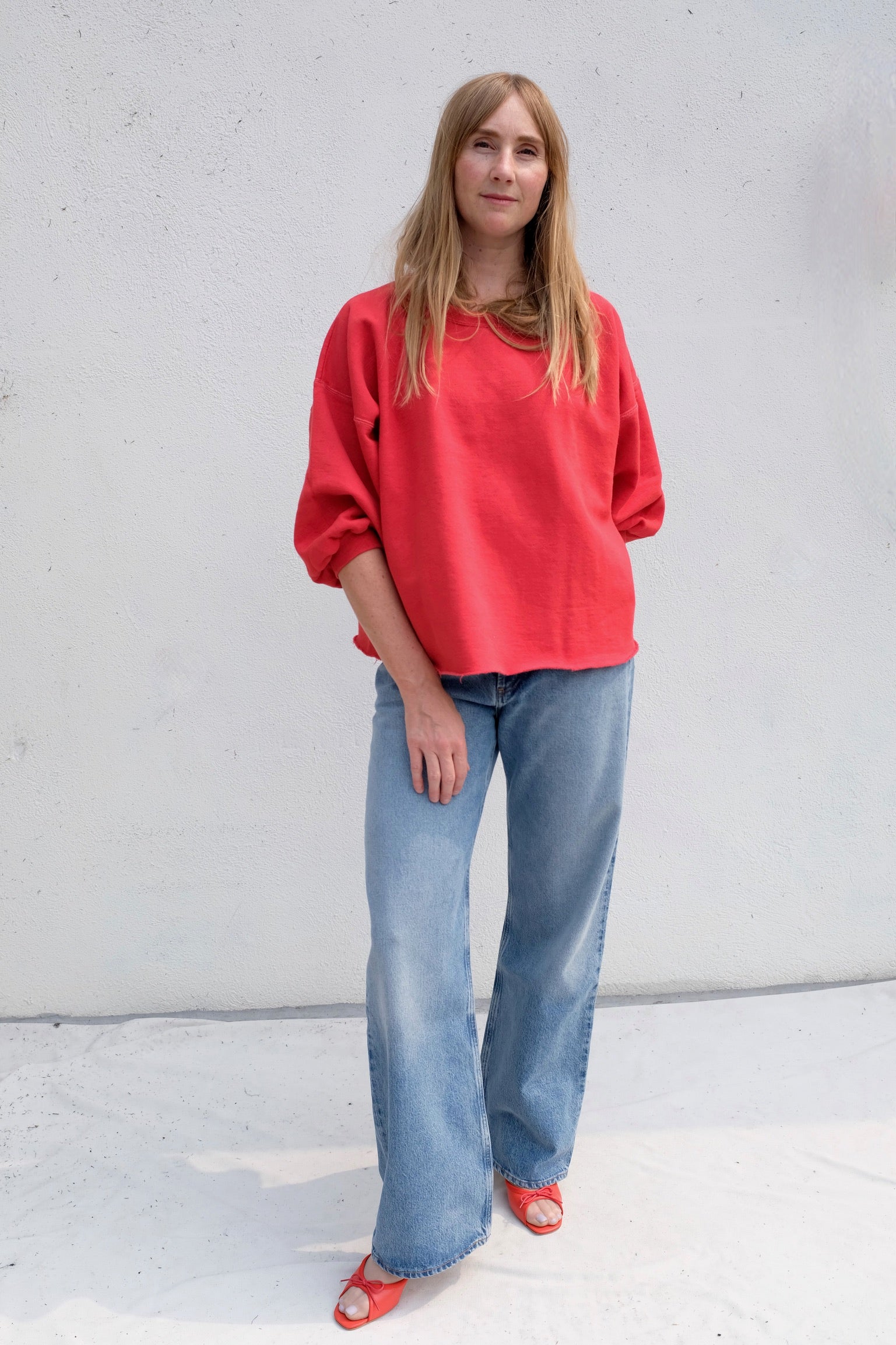 Rachel Comey Fond Sweatshirt / Cherry