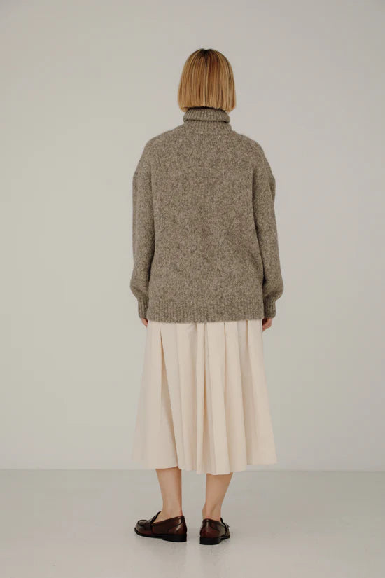 Bare Knitwear Uma Rollneck / Oat