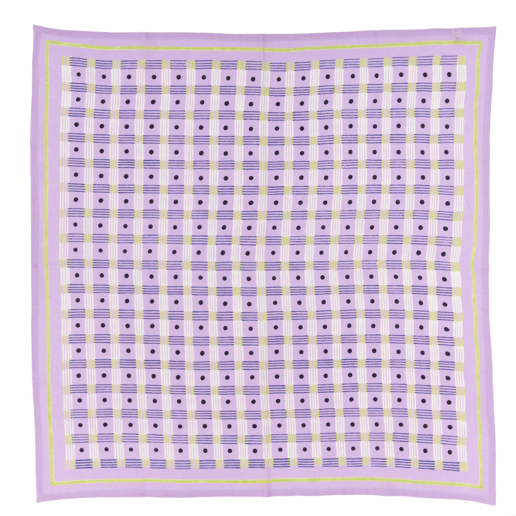 Block Shop Textiles Martin Bandana / Lilac