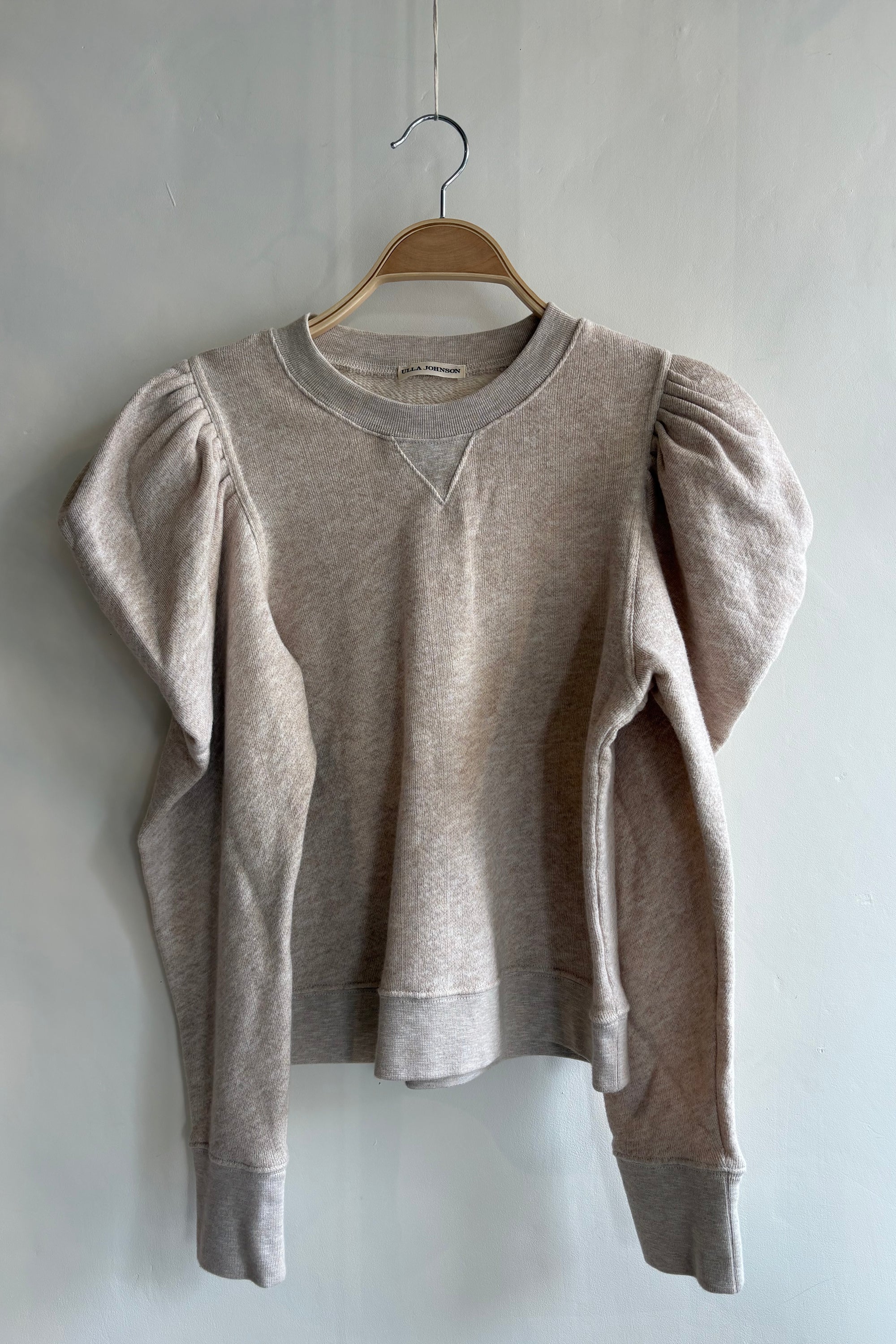 Pre-Loved / Ulla Johnson Adeline Sweatshirt / Beige / Medium