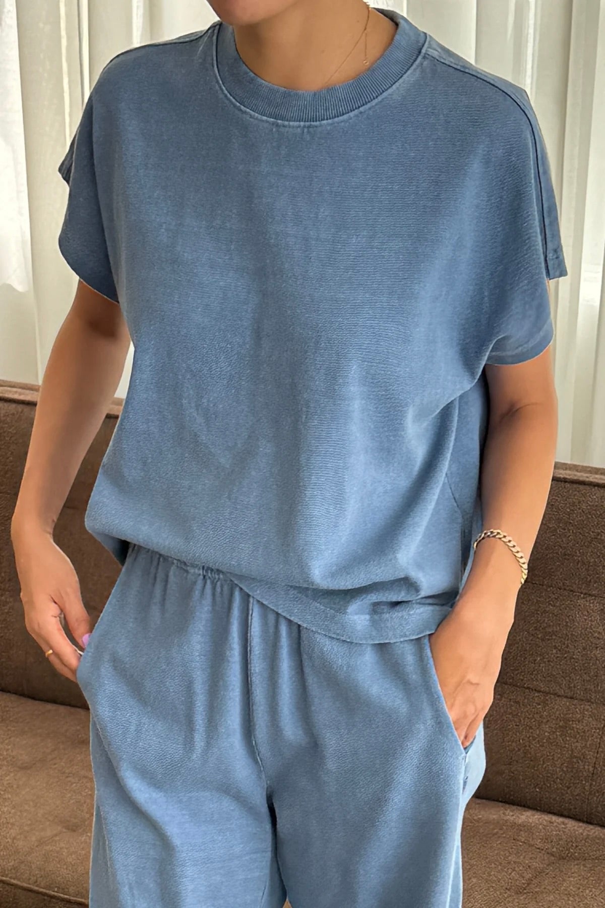 Le Bon Shoppe Jeanne Tee / Cornflower