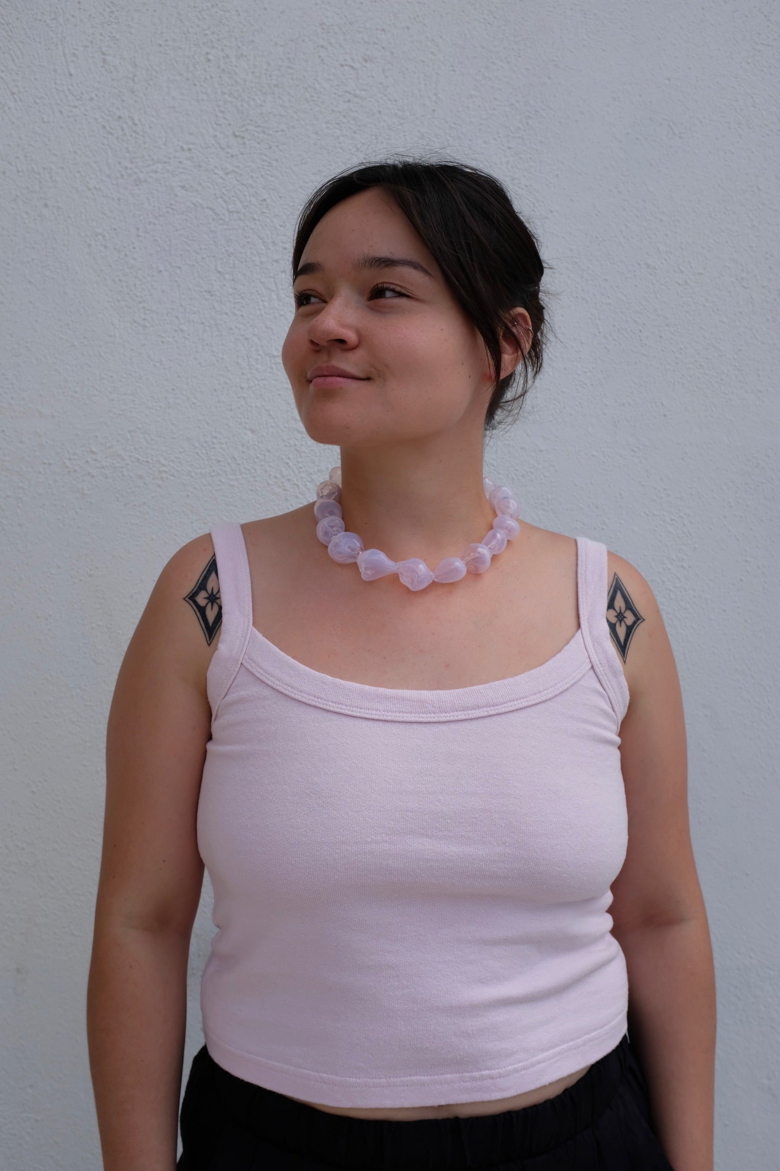 Levens Maxi Bubble Necklace / Pink