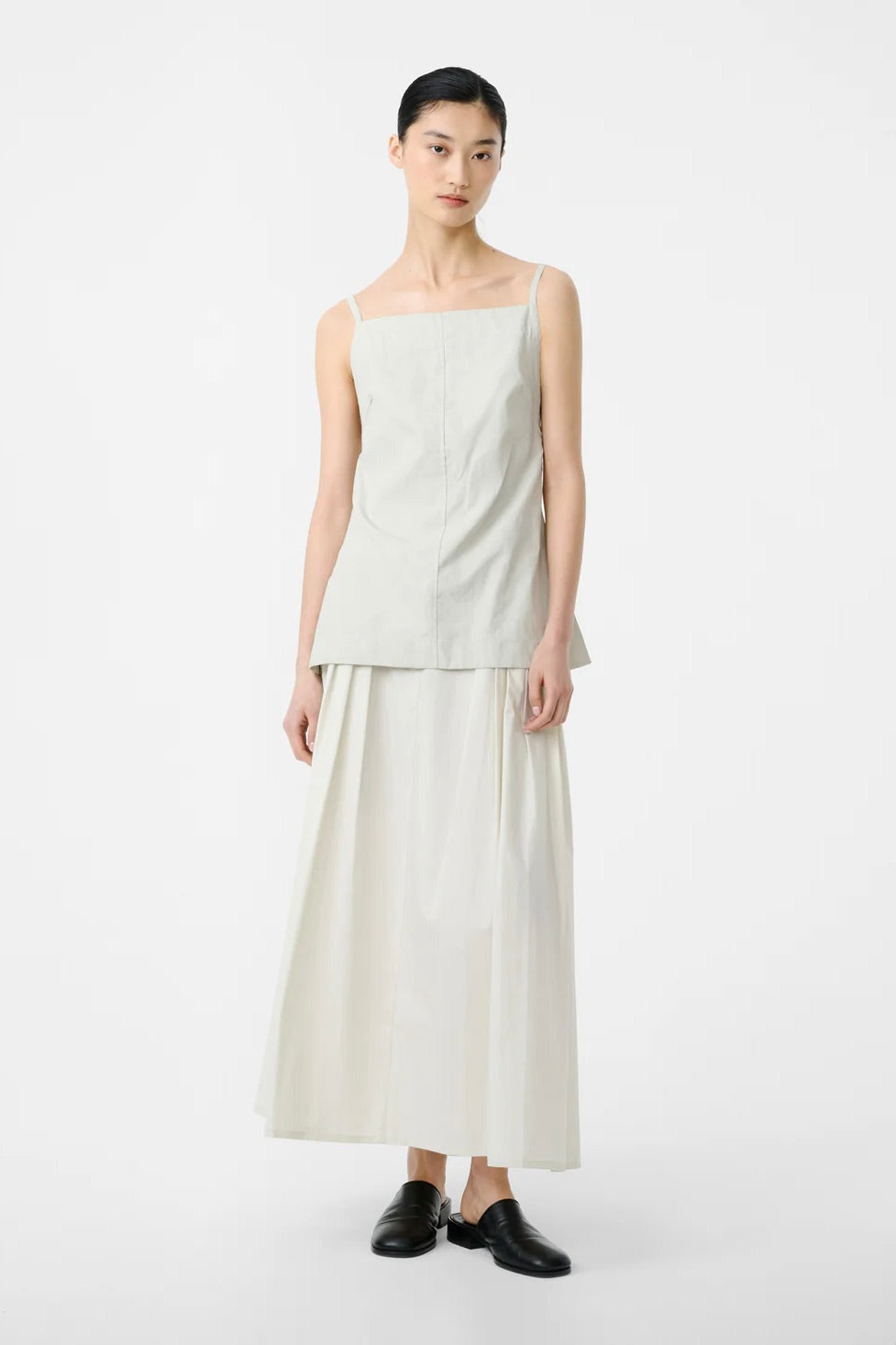 Studio Nicholson Raddle Apron Top / Bone