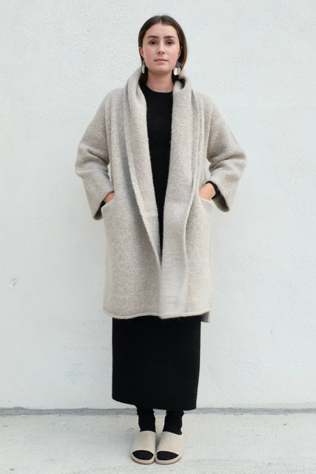 Lauren Manoogian Capote Coat, Pebble