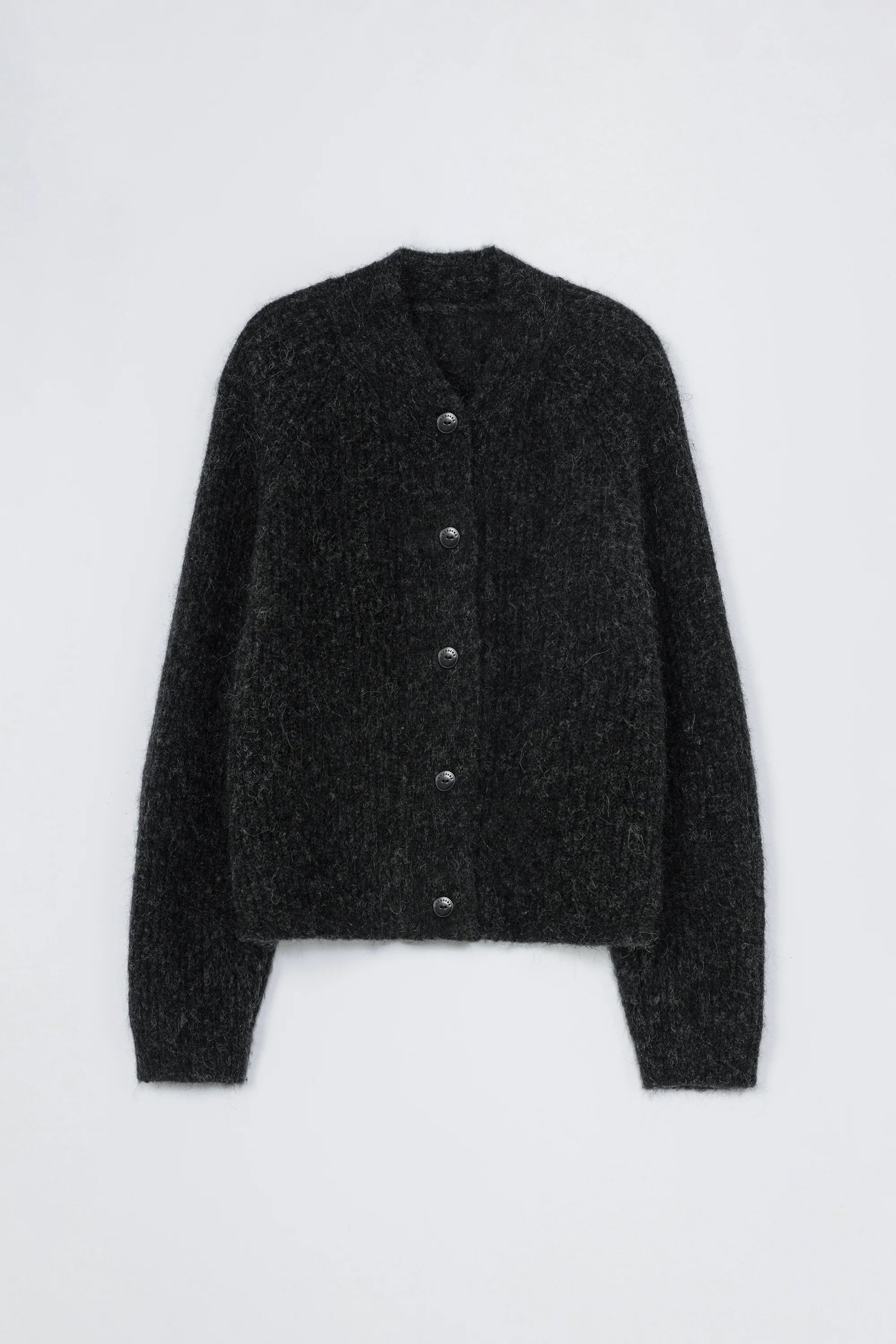 Cordera Baby Alpaca Cardigan / Anthracite