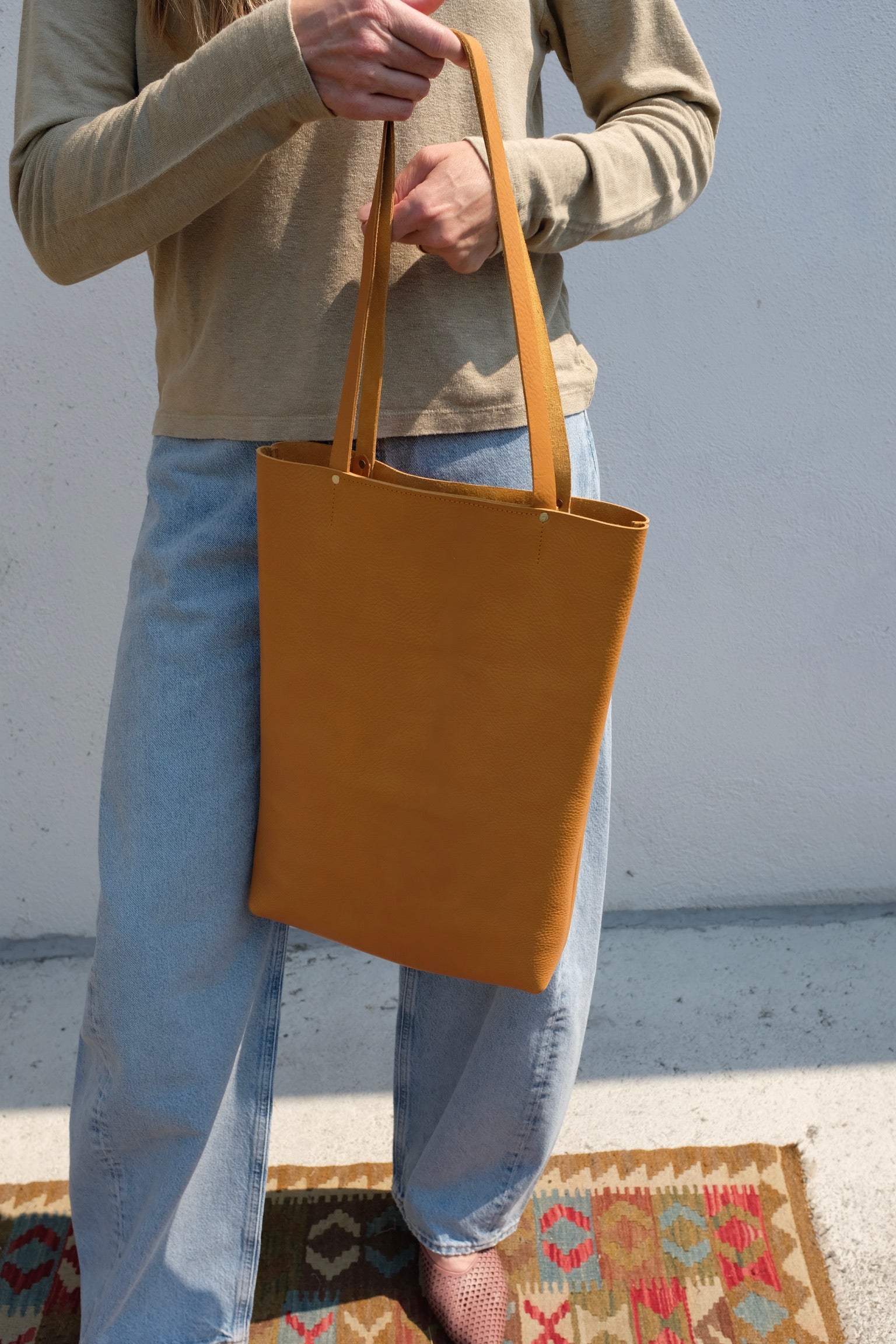 Simple Tote / Mustard