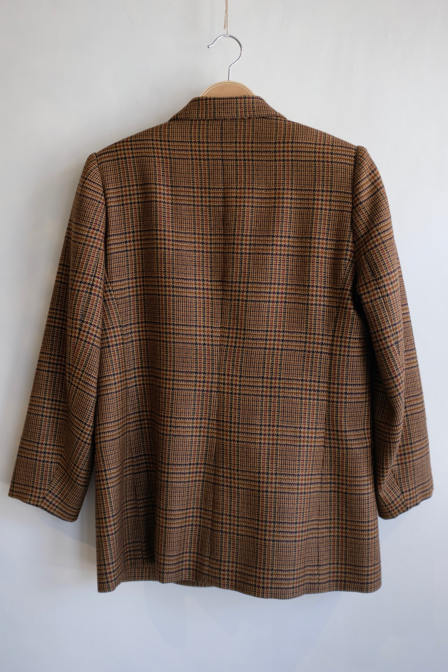 Pre-loved / Jeremy Scott Wool Plaid Blazer / Size 10