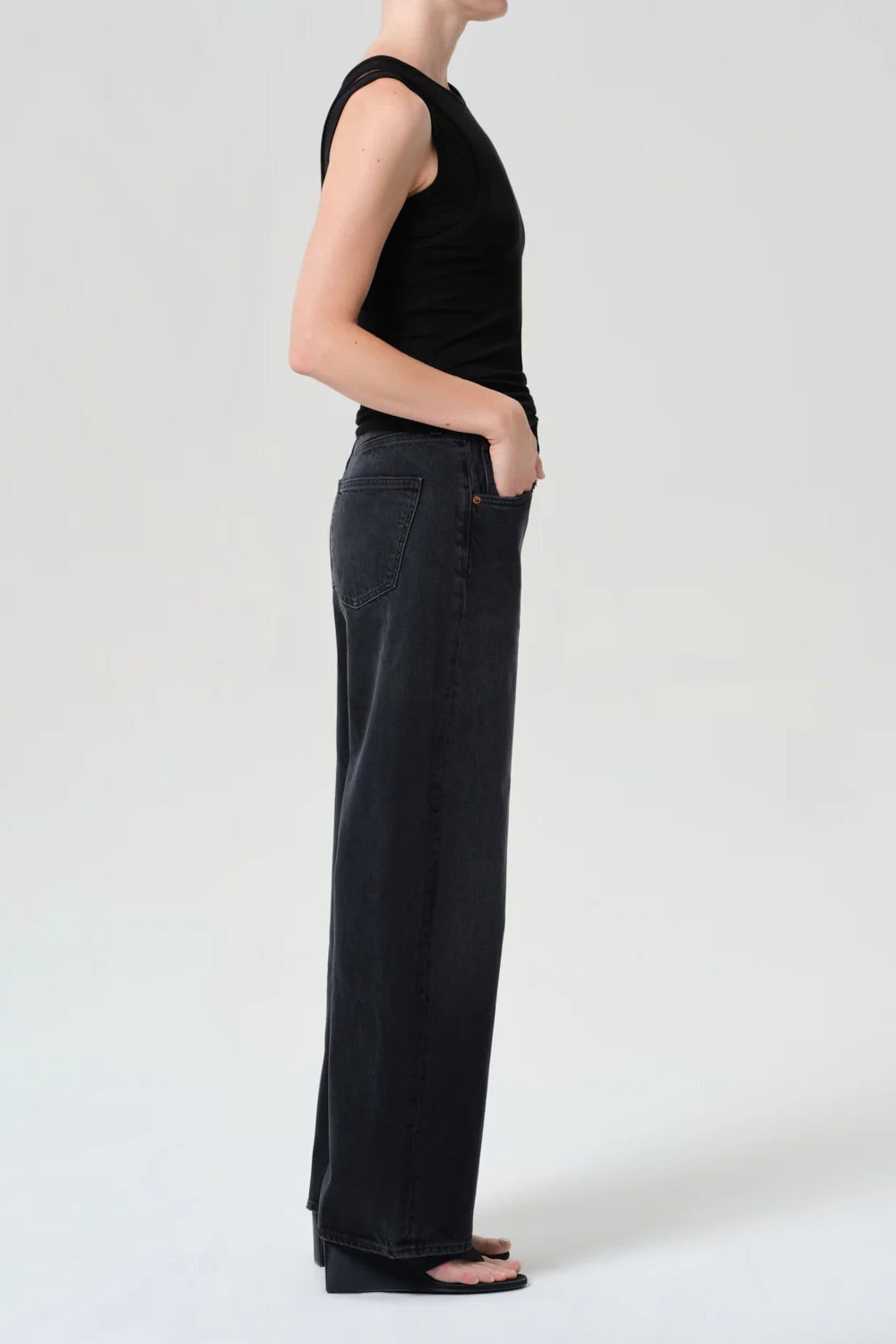 Citizens of Humanity Low Curve Jean / Black Tar