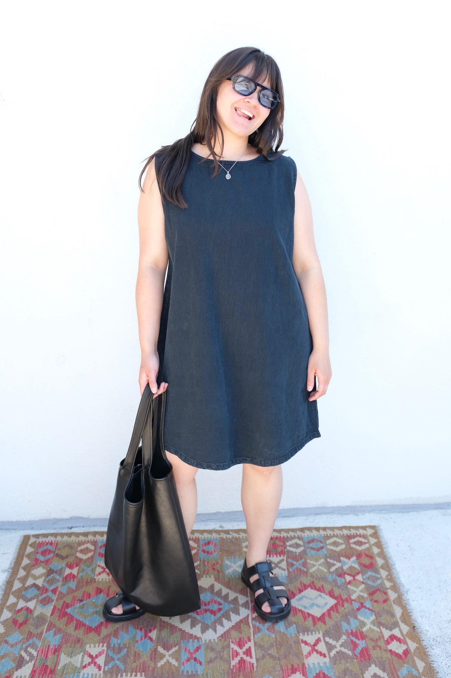 Jungmaven Baez Dress / Black