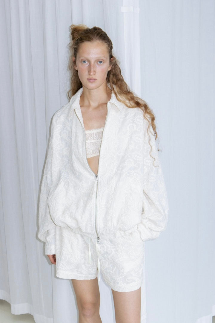 Susumu Interior Blouson Jacket / Écru