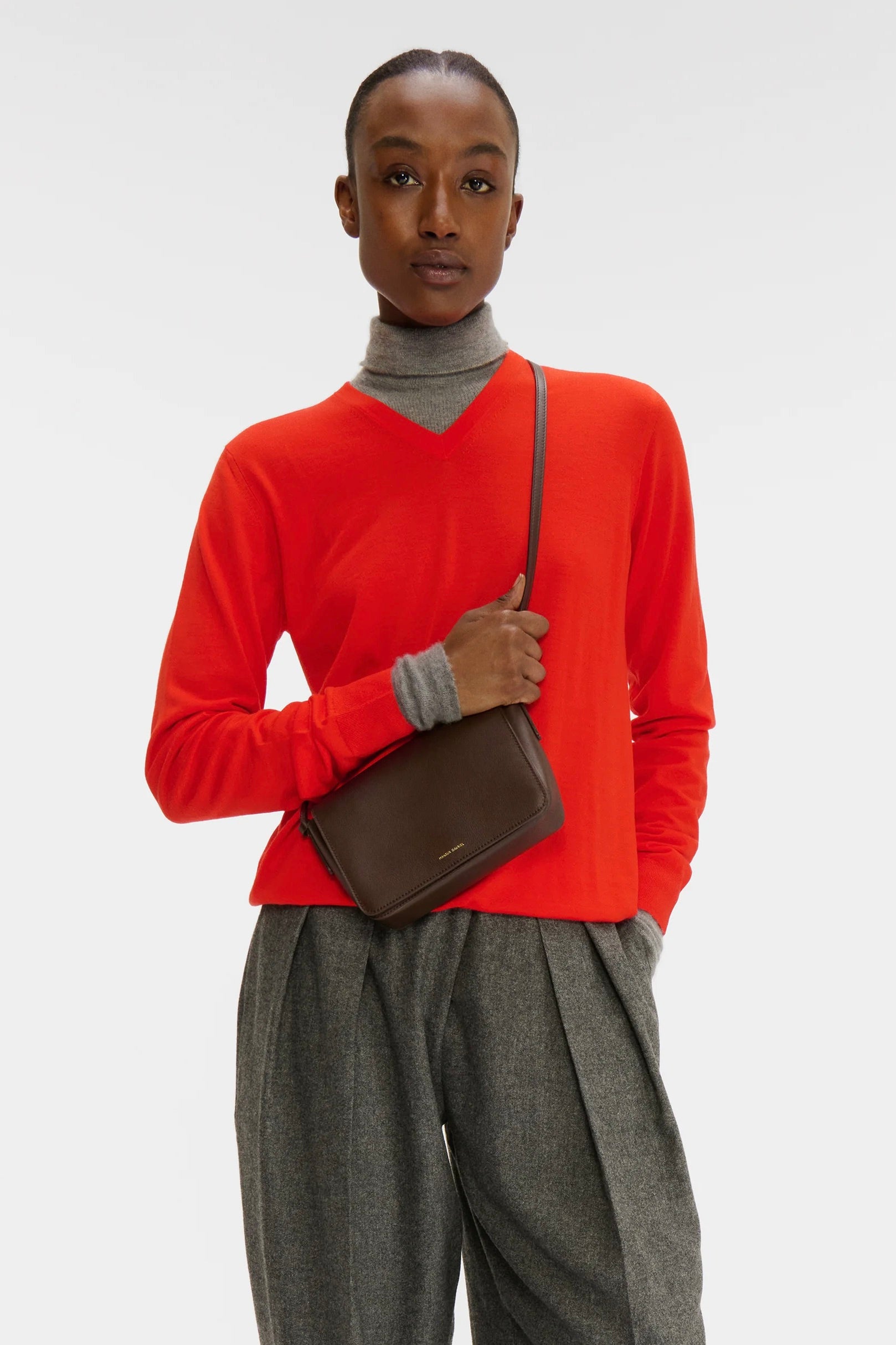Mansur Gavriel Clio Bag / Chocolate