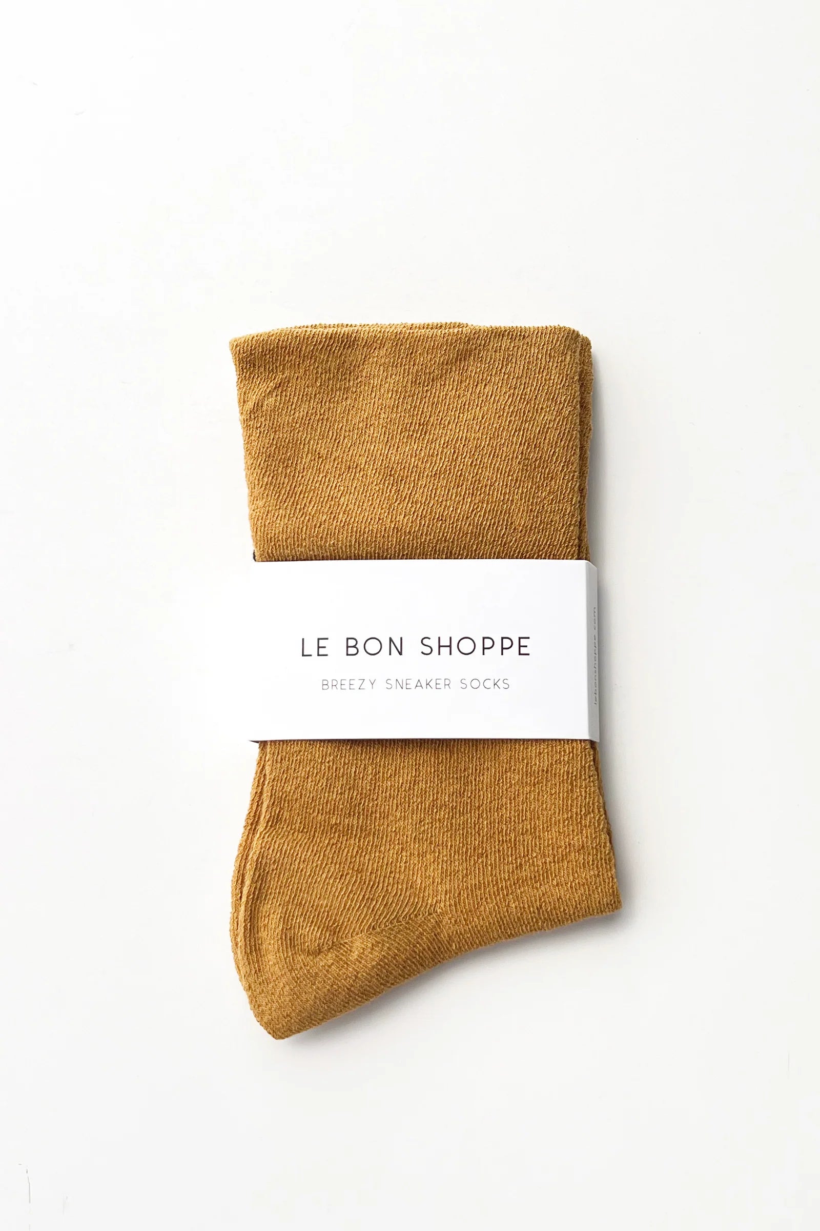 Le Bon Shoppe Breezy Sneaker Sock / Goldenrod