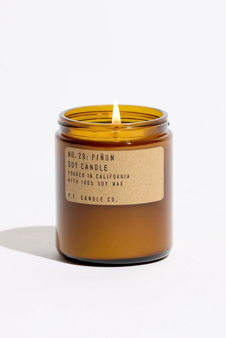 PF Candle Co Piñon Soy Candle / 7.2 oz