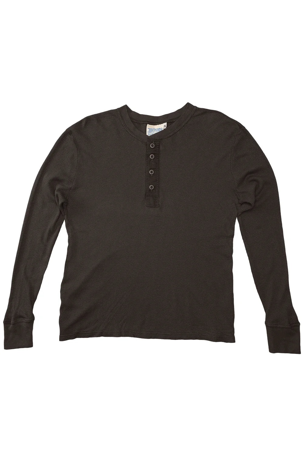 Jungmaven Owl Henley / Coffee Bean