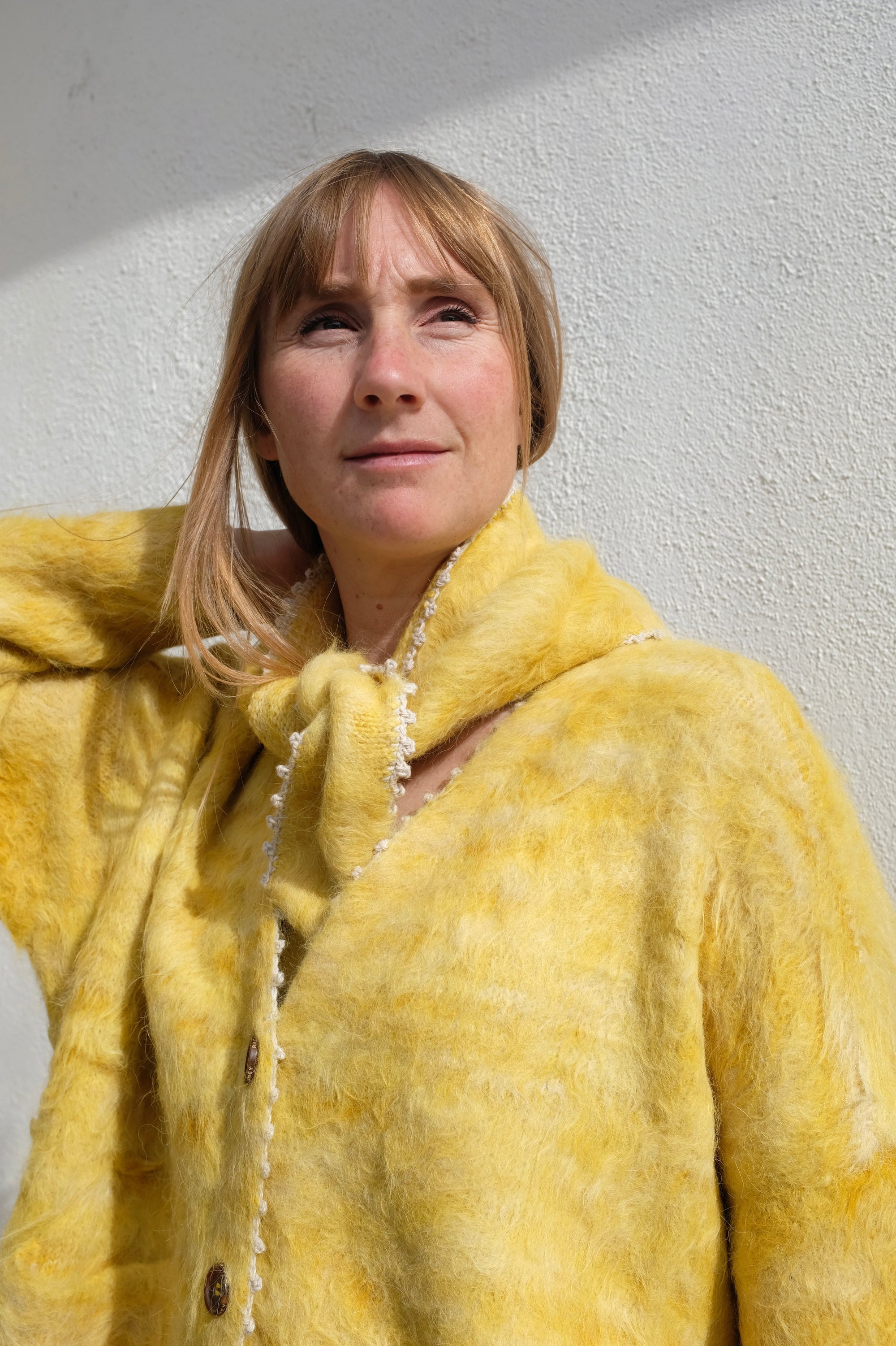 Rachel Comey Vetta Scarf / Chartreuse Space Dye