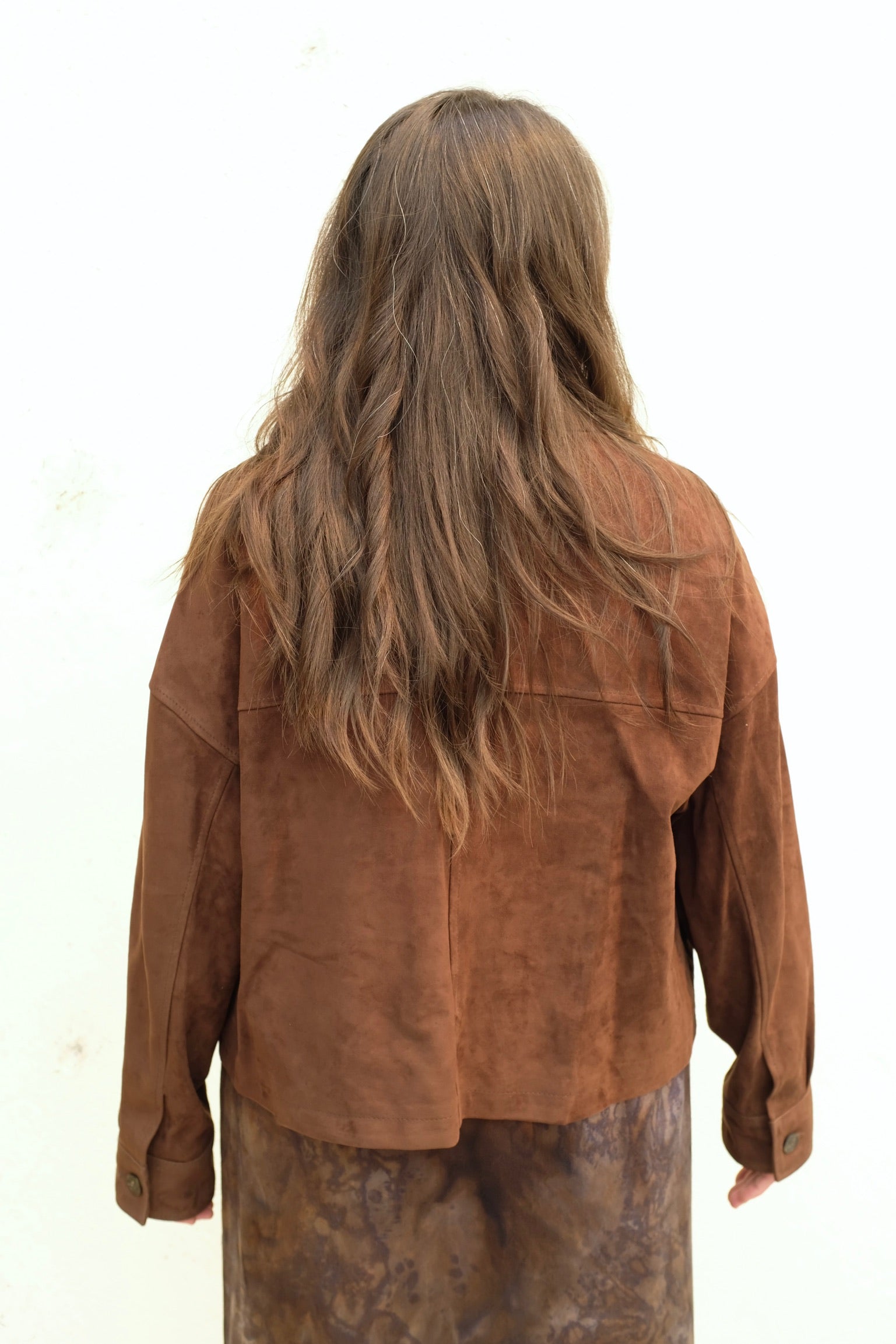 Arma Miri Suede Jacket / Mud Brown