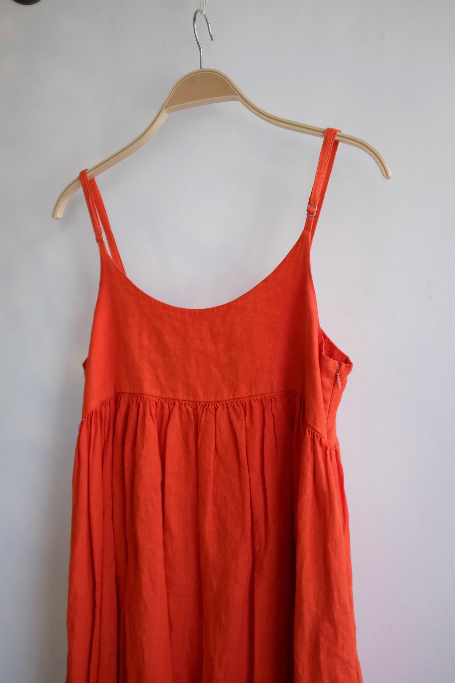 Pre-loved / Hansel from Basel Leona Poppy Linen Dress / Size One