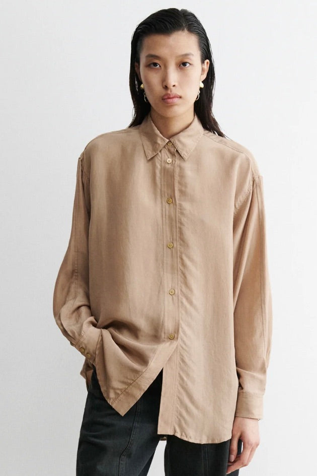 Risa Top / Khaki Habotai