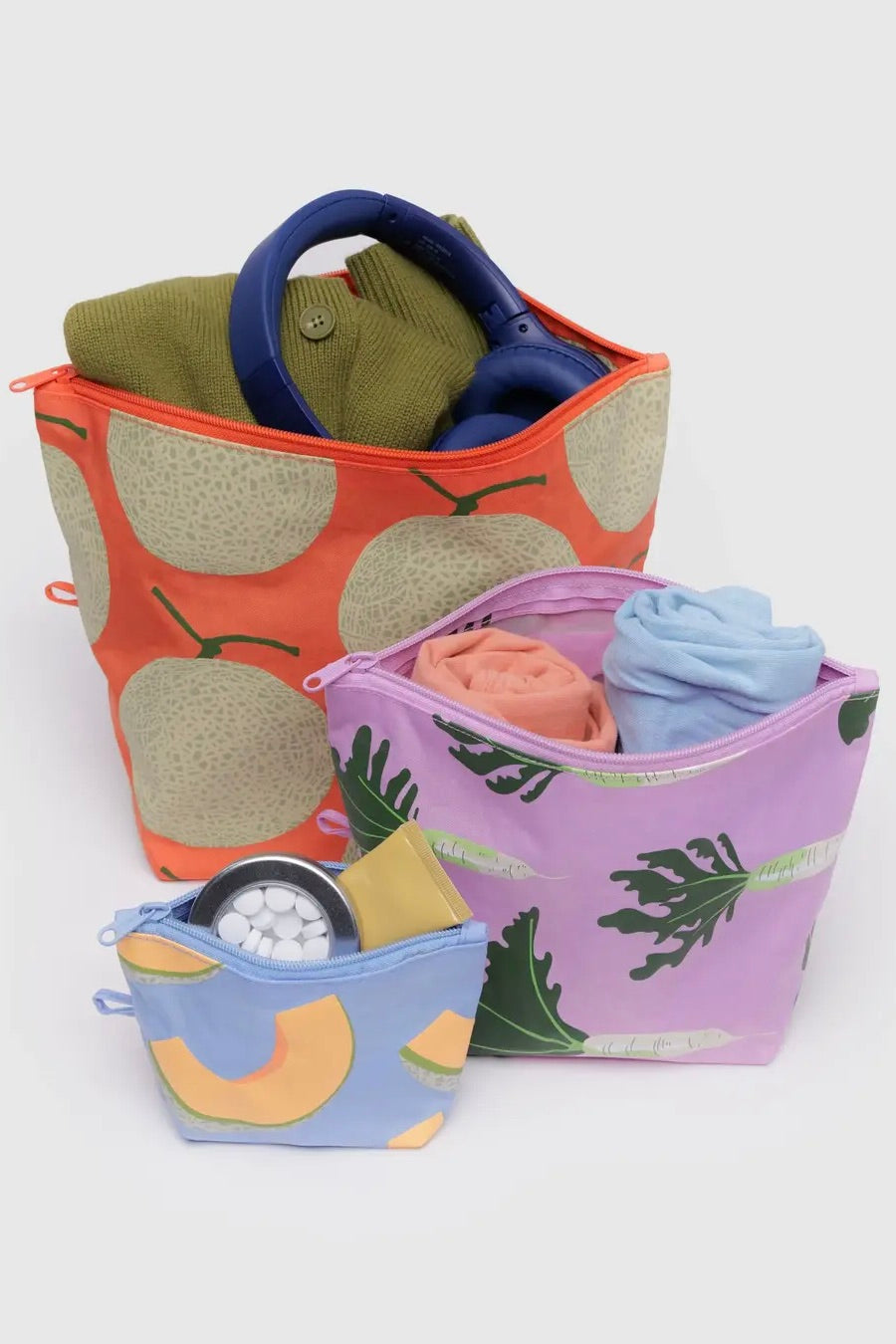 Baggu Go Pouch Set / Japanese Produce
