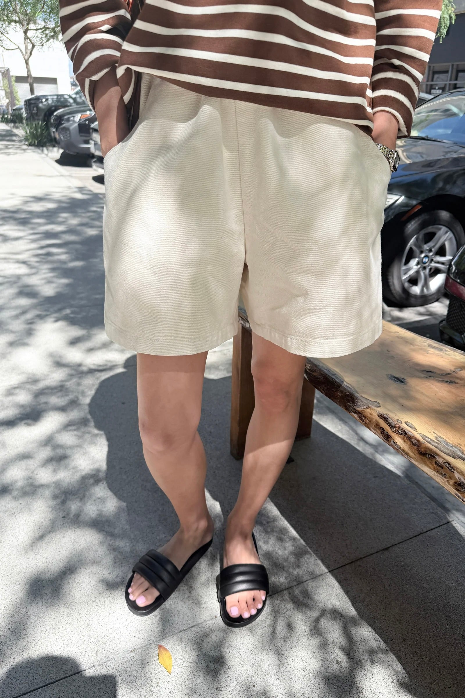City Shorts / Naturel