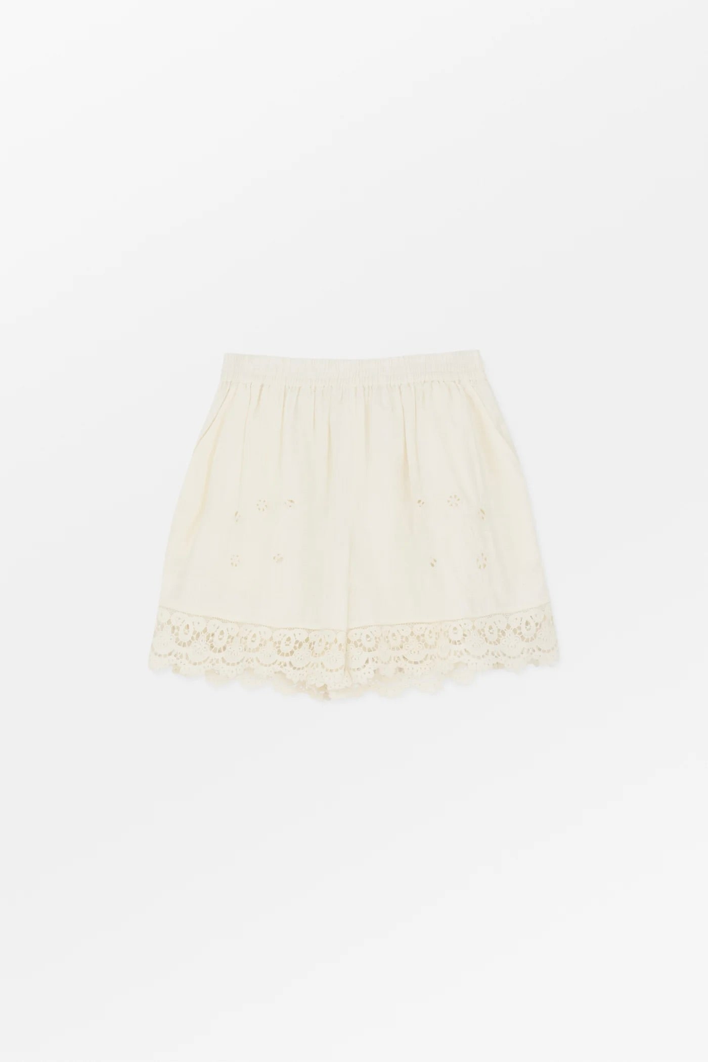 Tallulah Shorts / Antique White