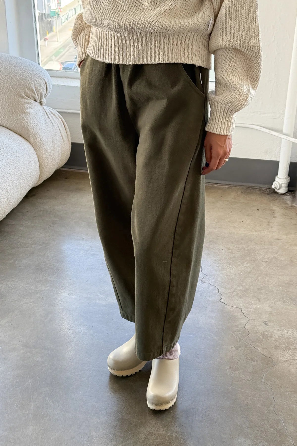Le Bon Shoppe Arc Pants / Olive