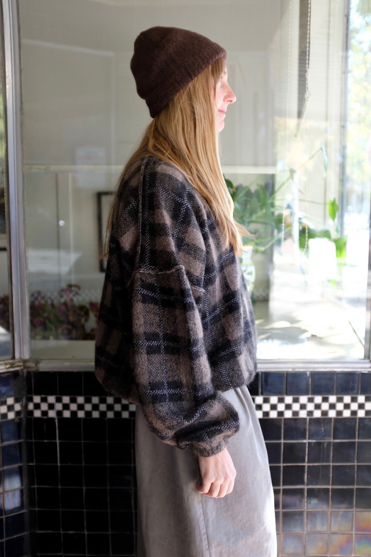 Rus Kokochi Sweater / Black + Taupe