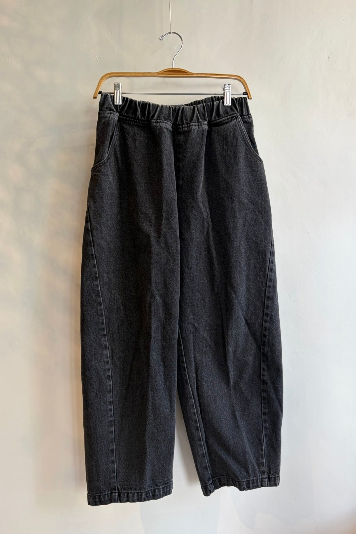 Pre-Loved / Le Bon Shoppe Arc Pant / Black Denim / L