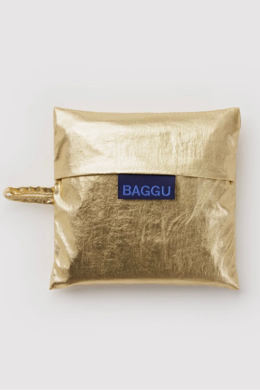 Standard Baggu / Gold Metallic