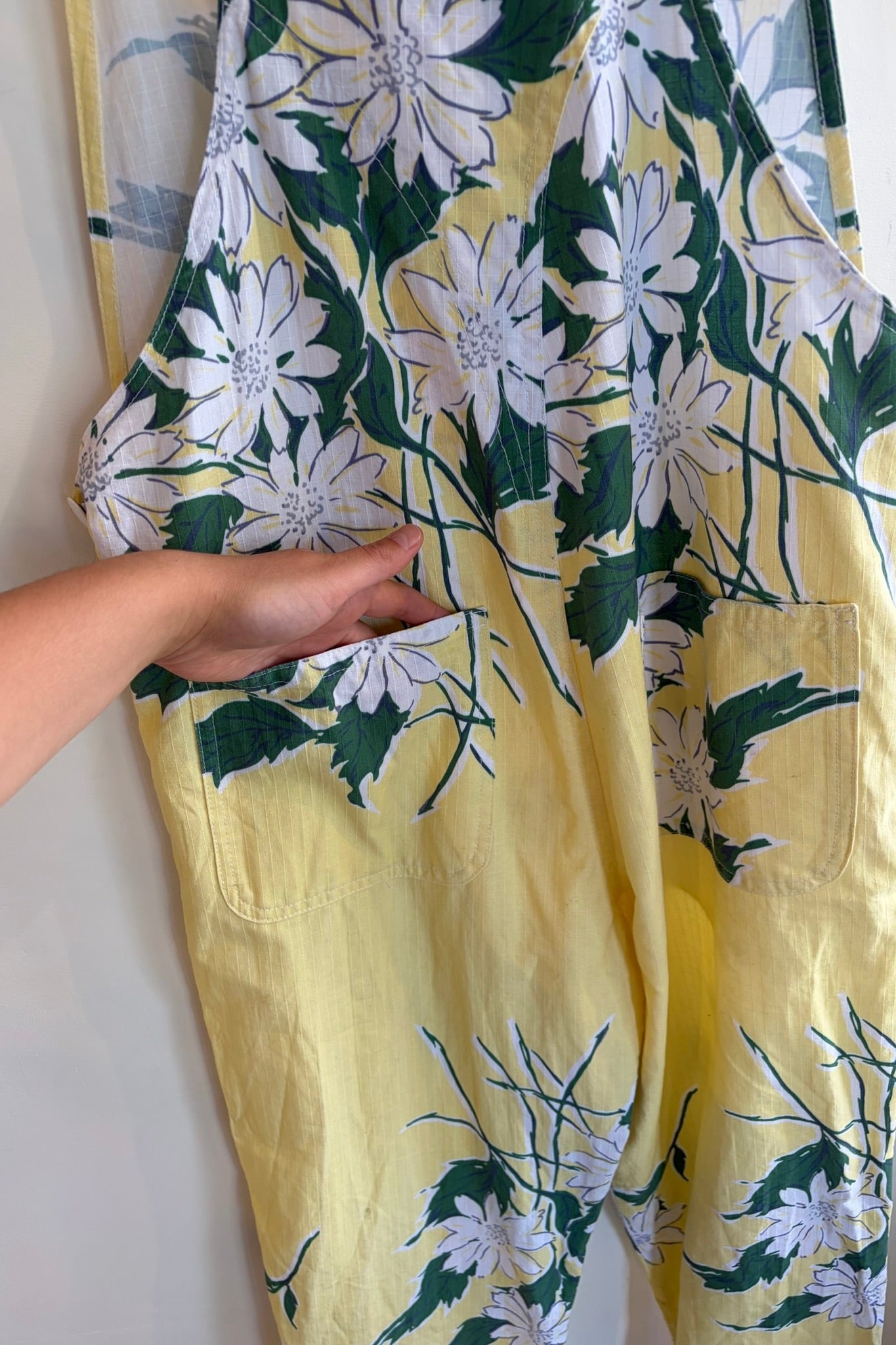 Pre-Loved / Carleen Dawn Overalls / Floral Ripstop / Small
