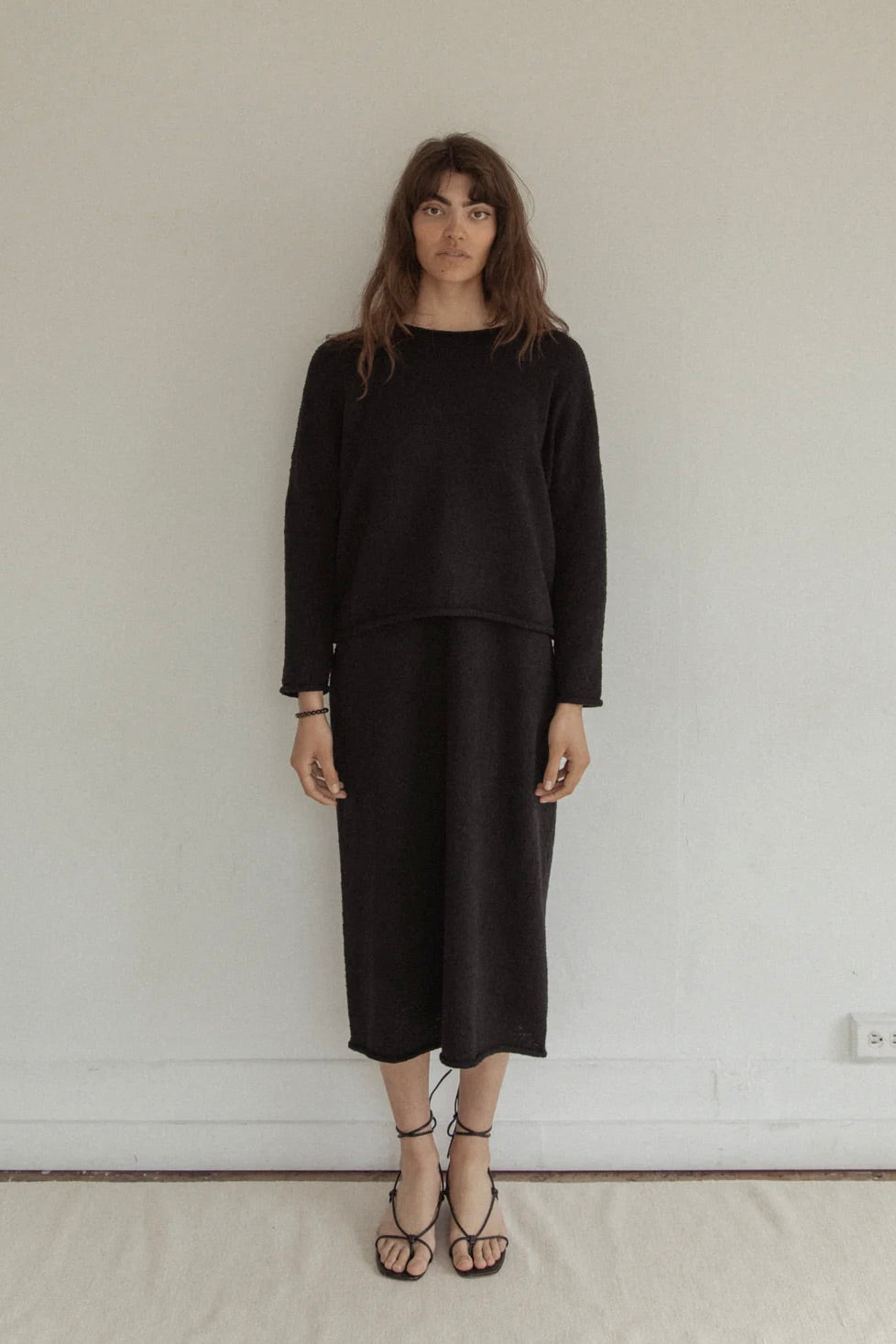 Gillian Stevens Mariel Pullover / Noir