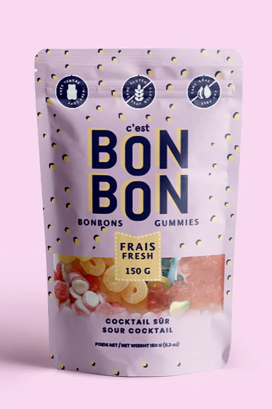 C'est Bon Bon Gummy Candies - Sour Cocktail