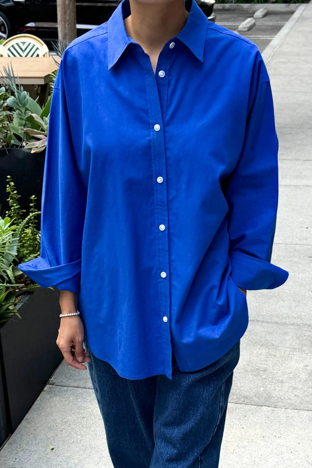 Le Bon Shoppe Lightweight Owen Shirt / Cobalt