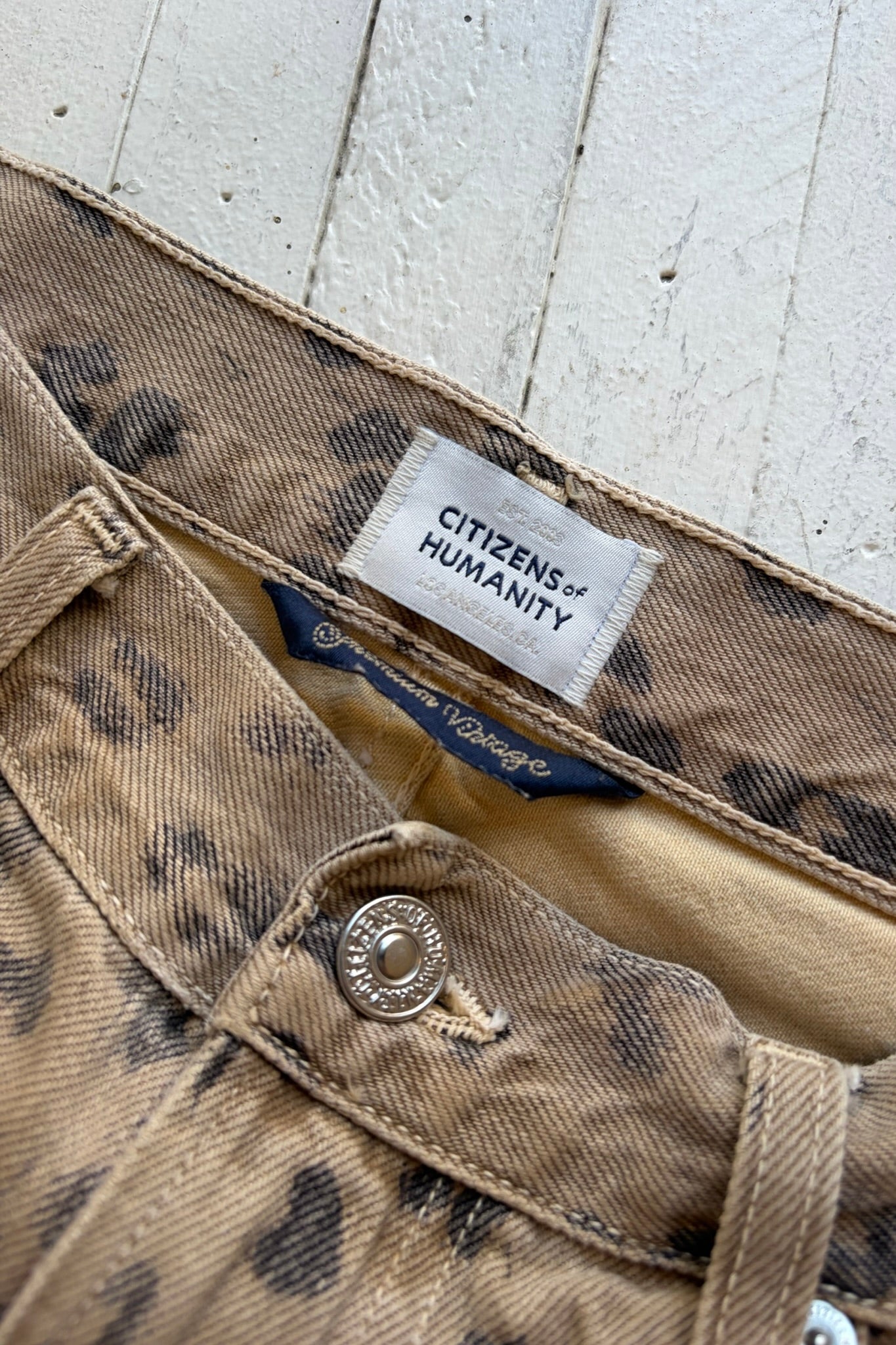 Pre-Loved / Citizens of Humanity Miro jean / Cheetah / 28
