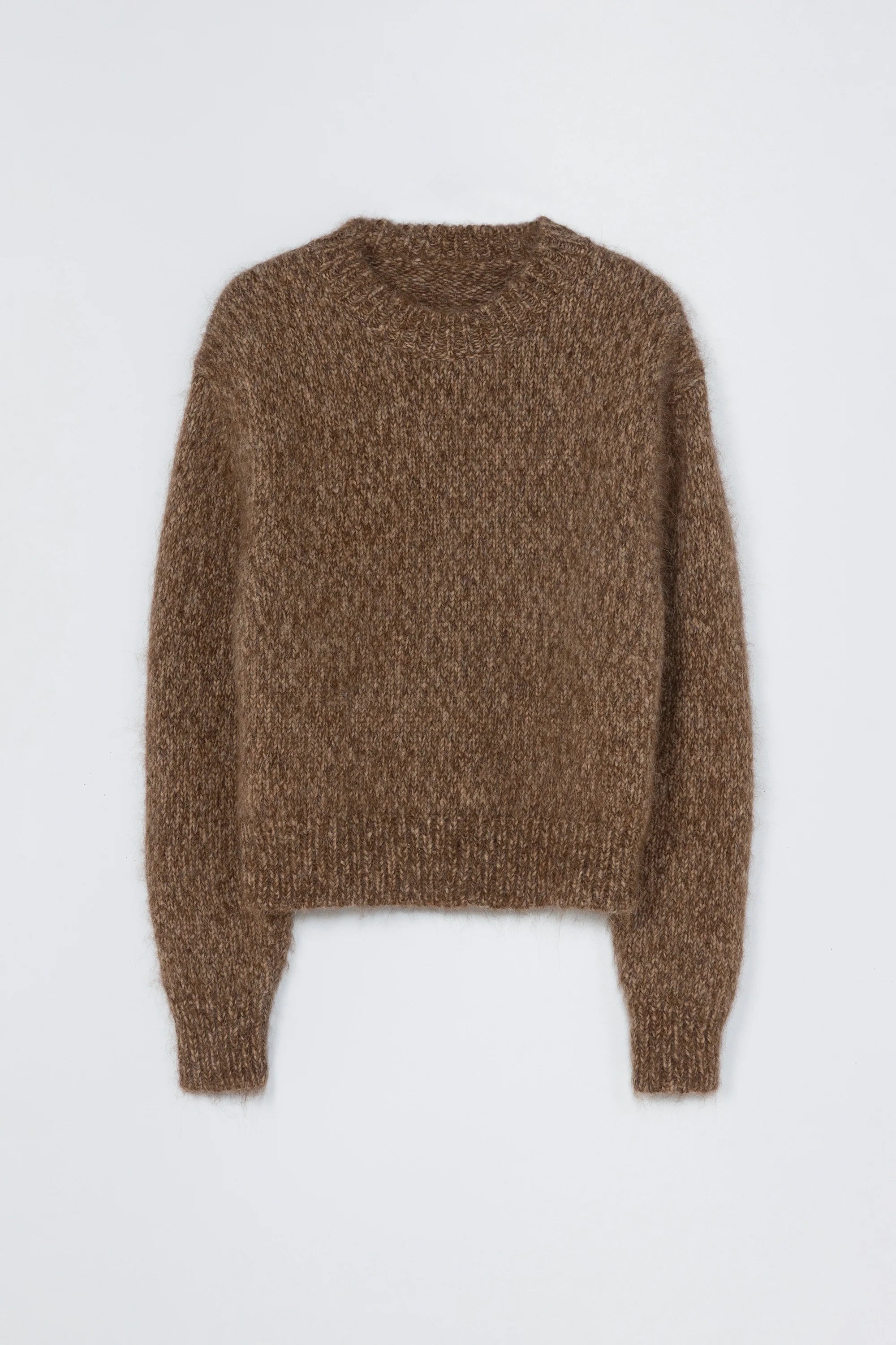 Cordera Chunky Sweater / Brown Melange