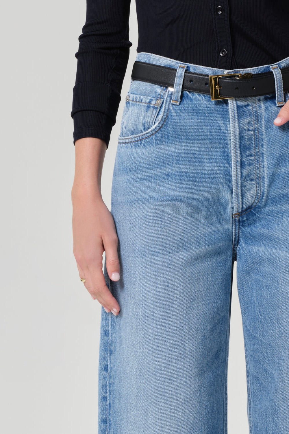 Citizens of Humanity Ayla Raw Hem Crop / Honour